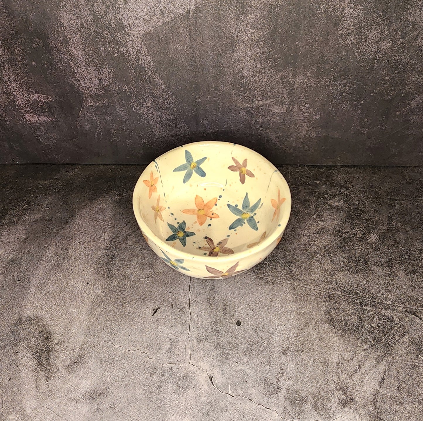 Bowl- Colorful Flowers
