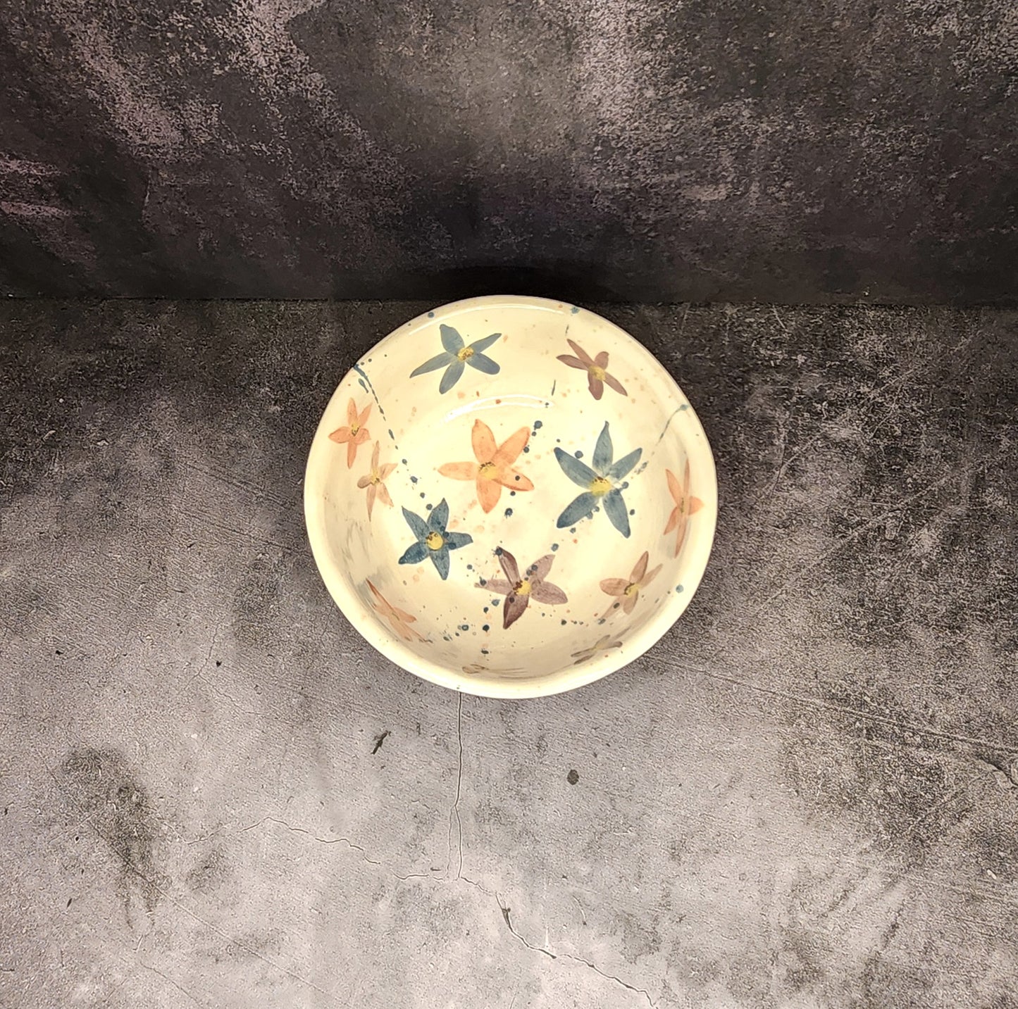 Bowl- Colorful Flowers