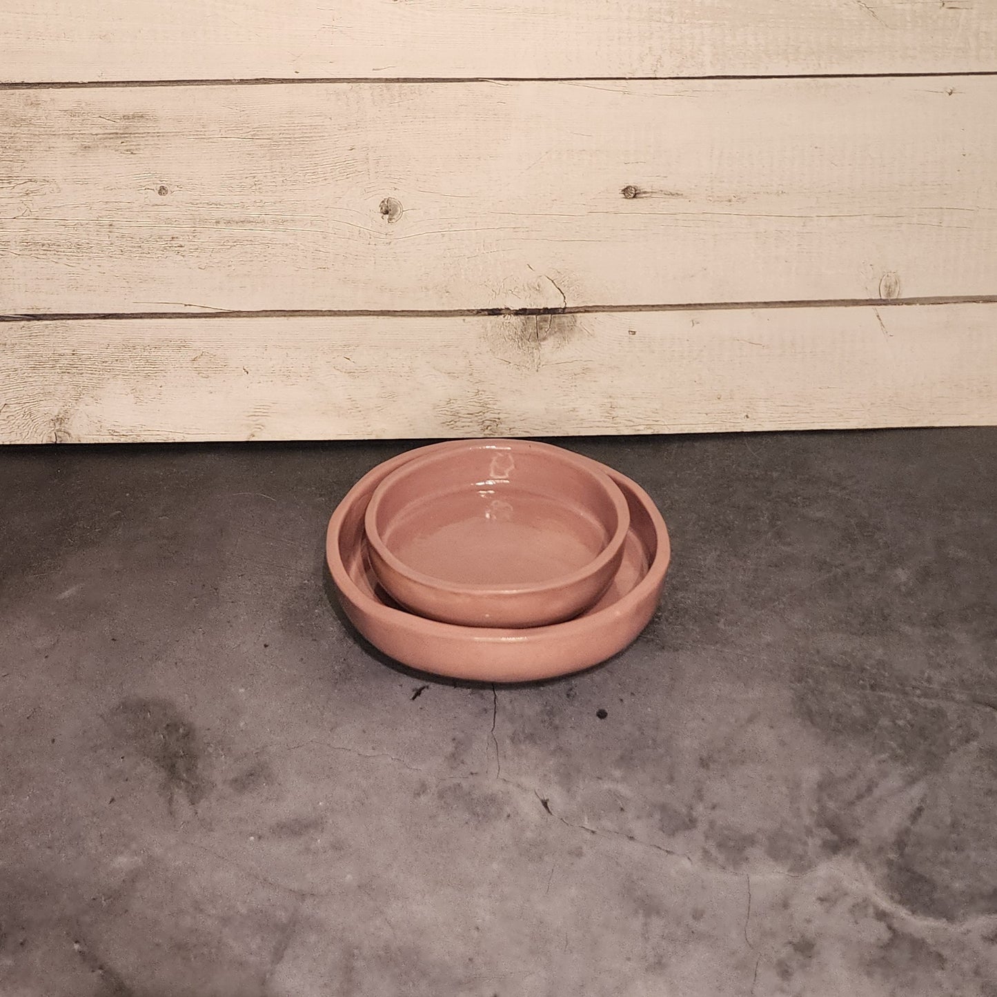 Snack Plate Set- Rosey Purple