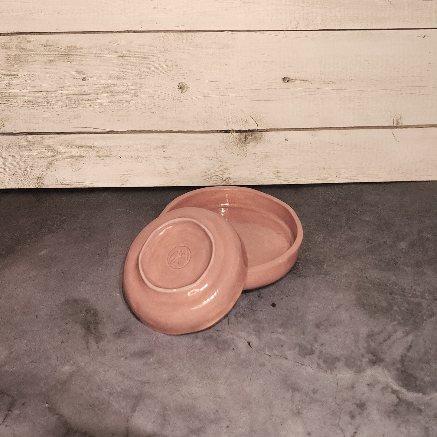Snack Plate Set- Rosey Purple