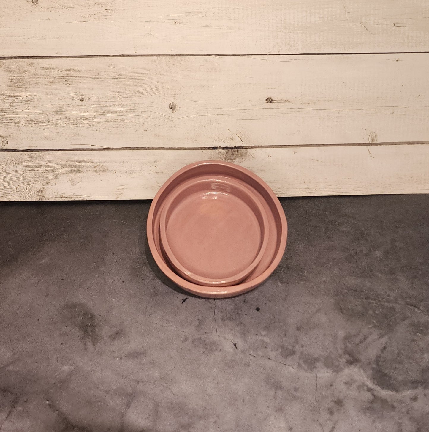 Snack Plate Set- Rosey Purple