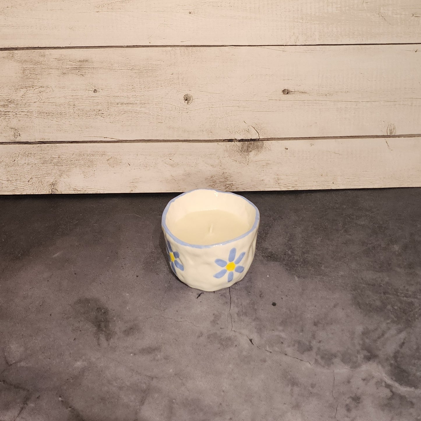 Candle- Flowers