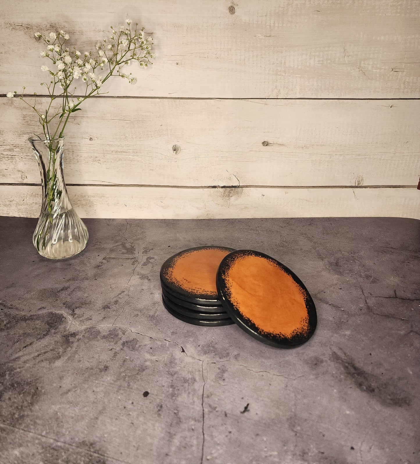 Coaster Set- Orange