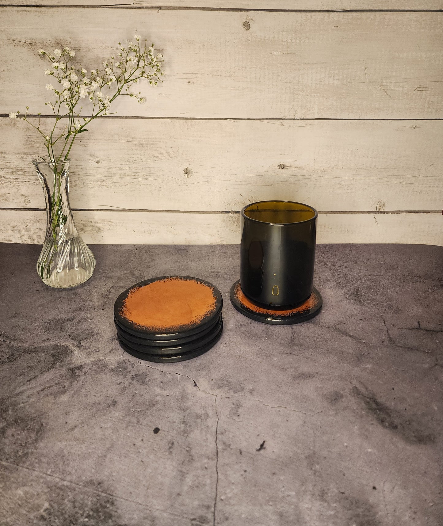 Coaster Set- Orange