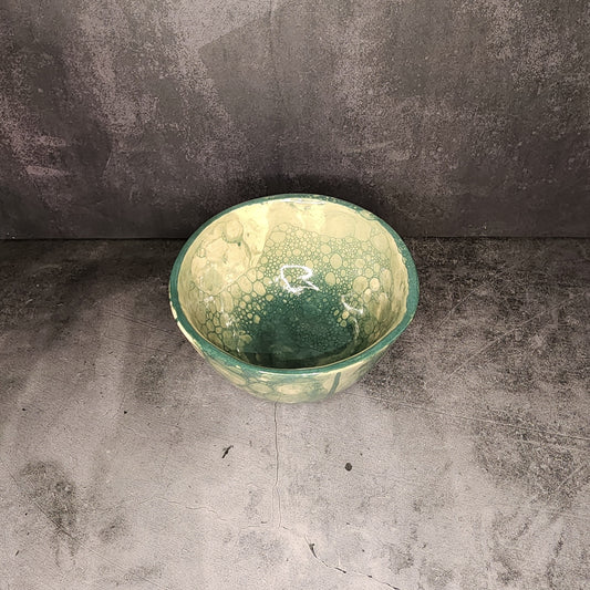 Bowl- Green Bubble