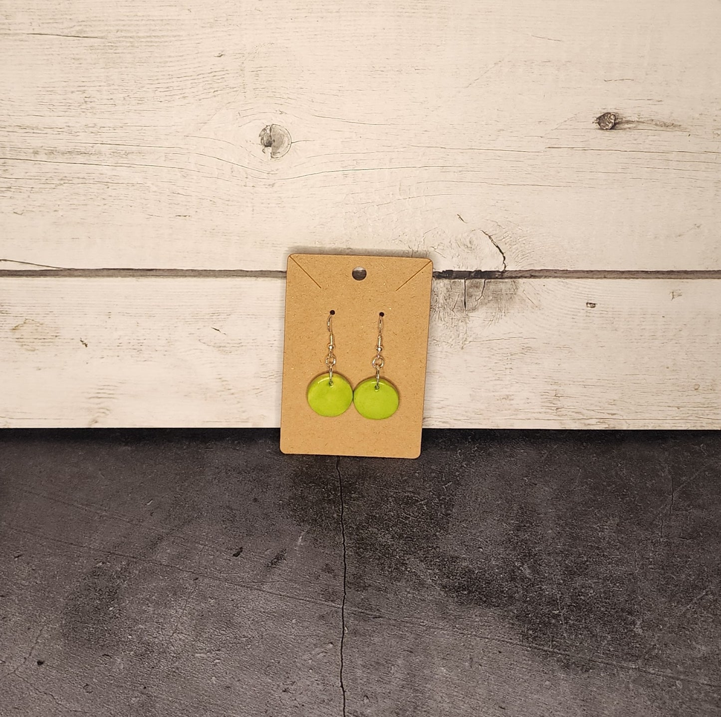 Earrings- Lime Green
