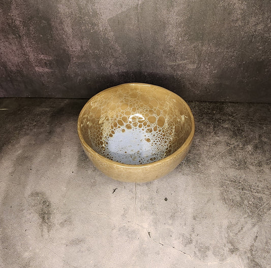 Bowl (Medium)- Powder Blue Bubbles