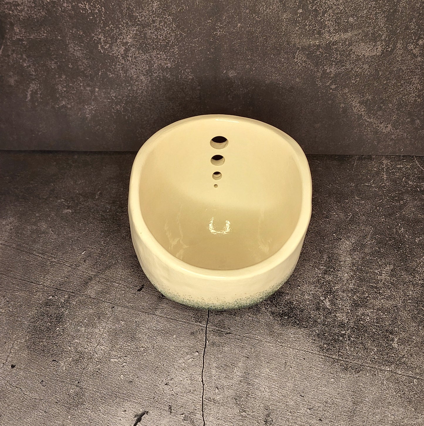 Herb Strip Cup- White & Green
