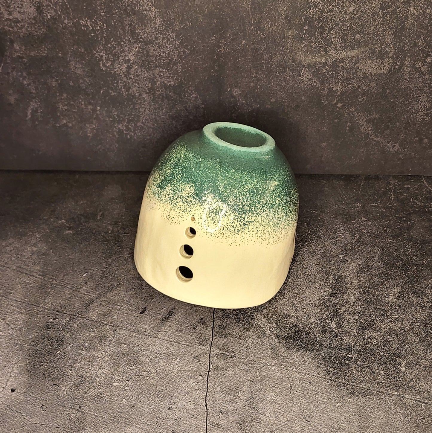 Herb Strip Cup- White & Green