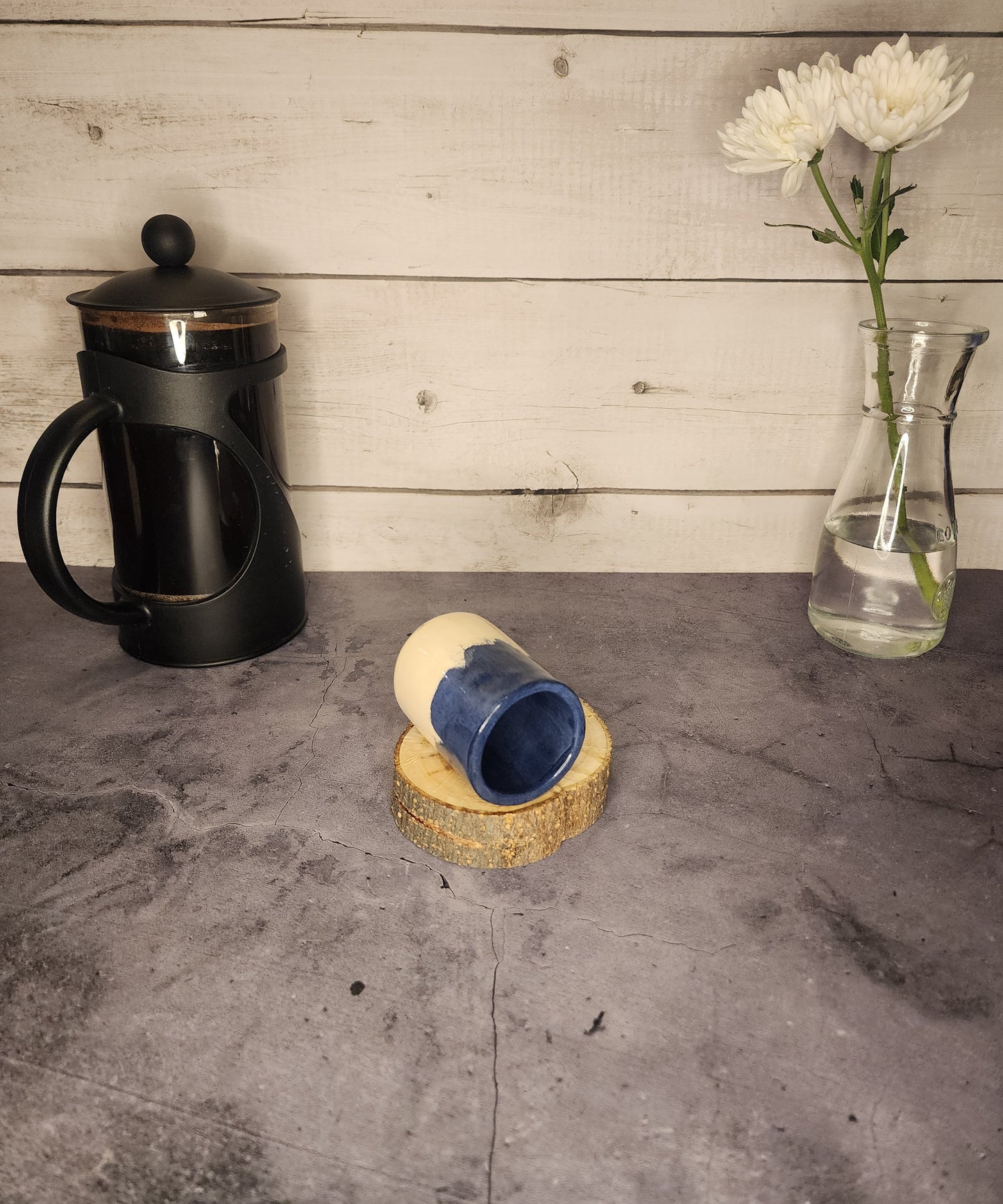 Espresso Shot- Blue Top